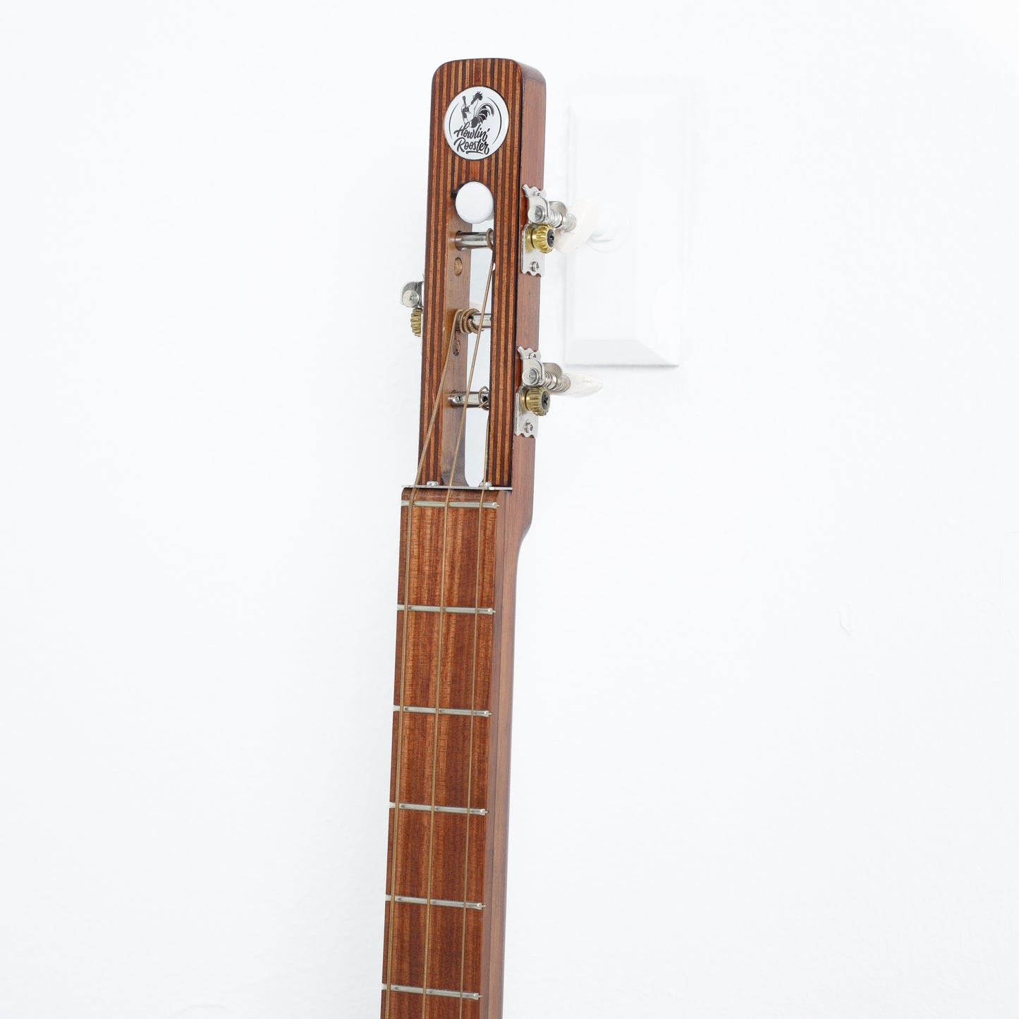 3 String Cigar Box Guitar Cherry Burst