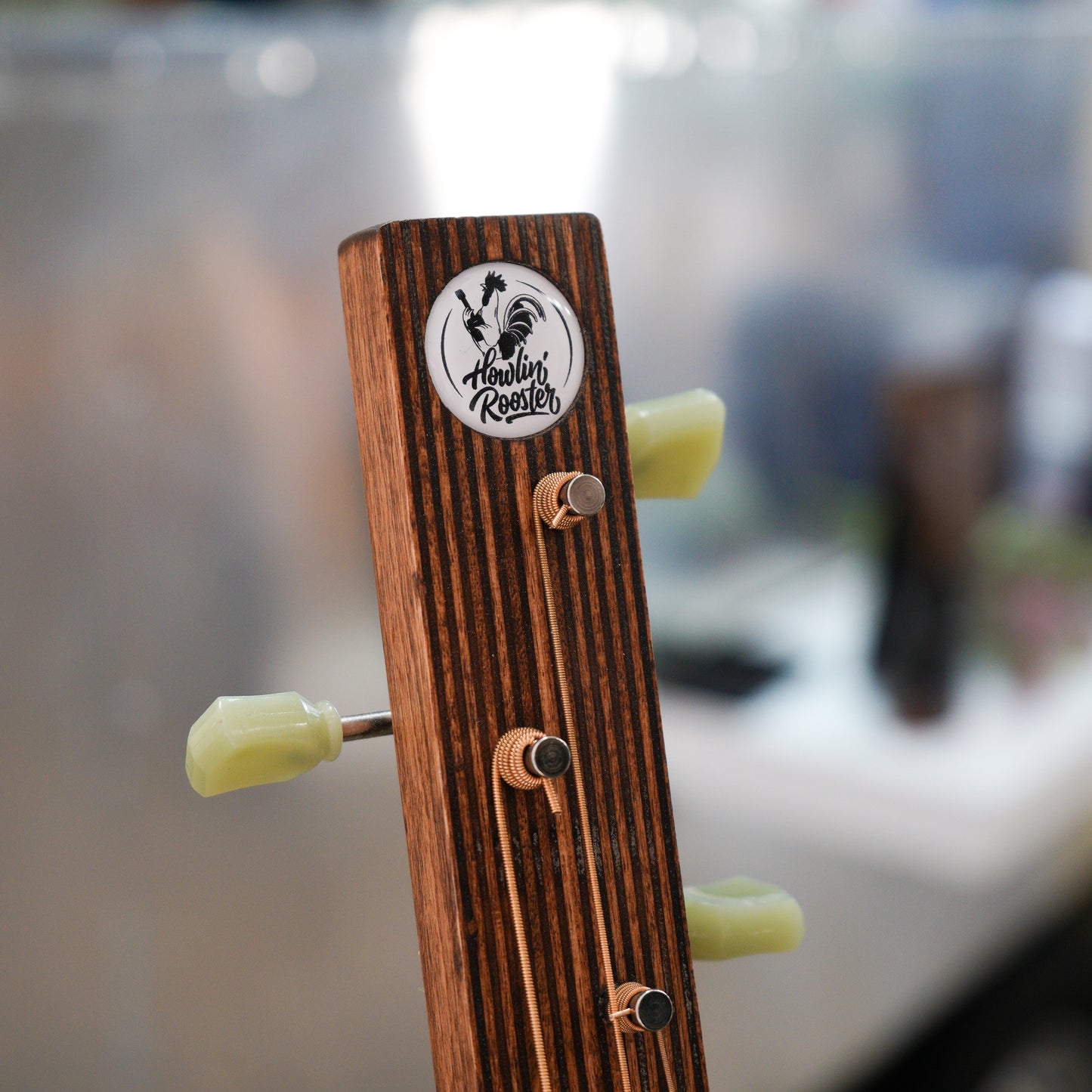 3 String Cigar Box Mandola- Gold top