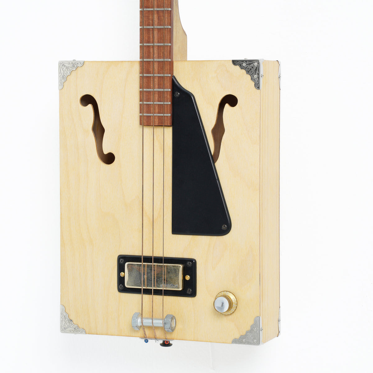 Rooster String 3 String Cigar Box Guitar DIY Kit – Howlin' Rooster Guitars and Such