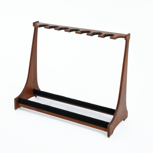 7 Guitar Stand Solid Mahogany