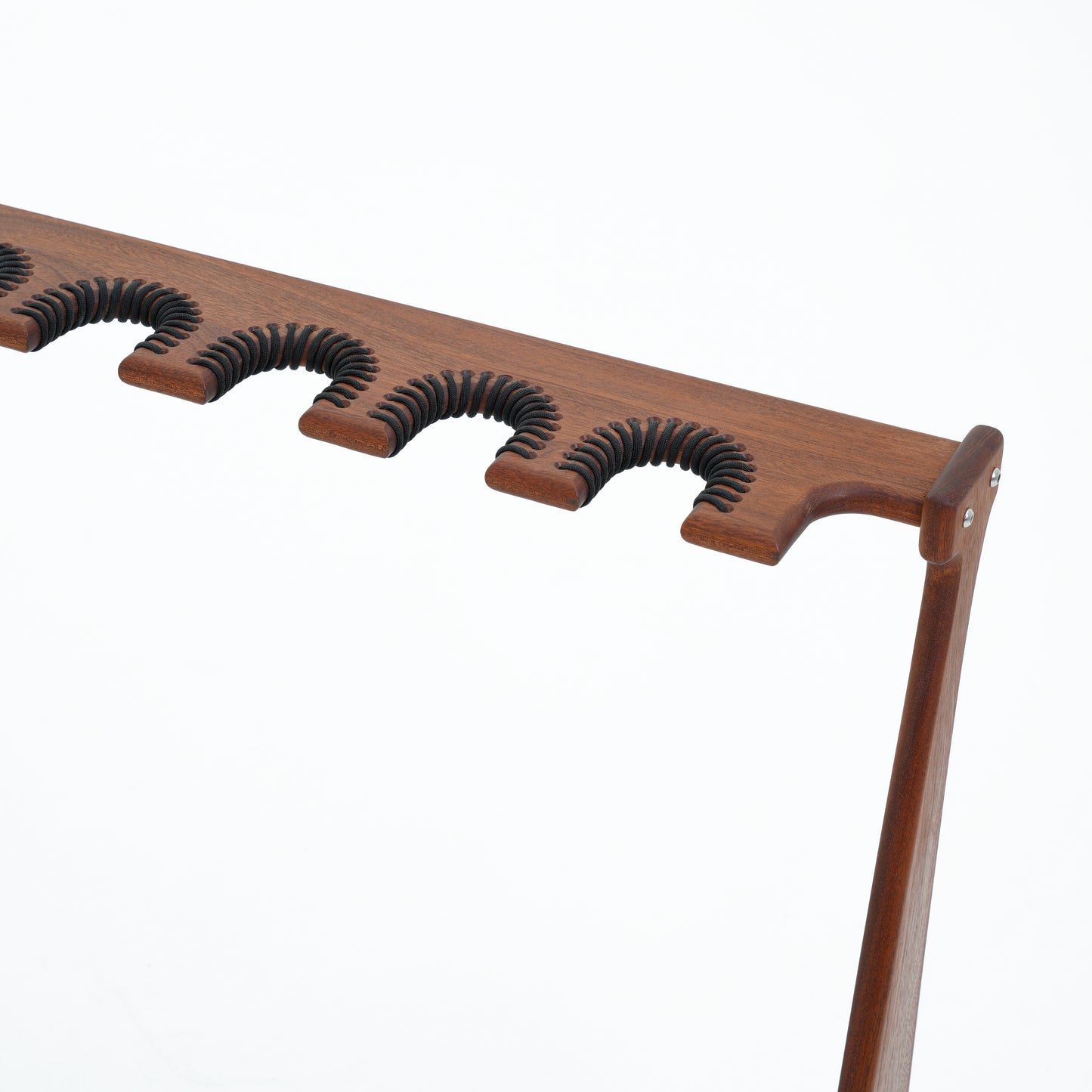 7 Guitar Stand Solid Mahogany