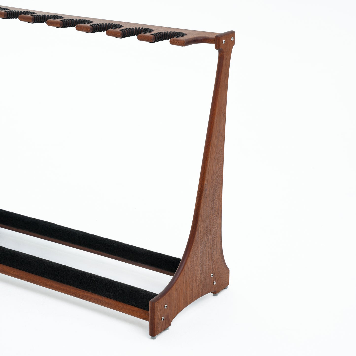 7 Guitar Stand Solid Mahogany