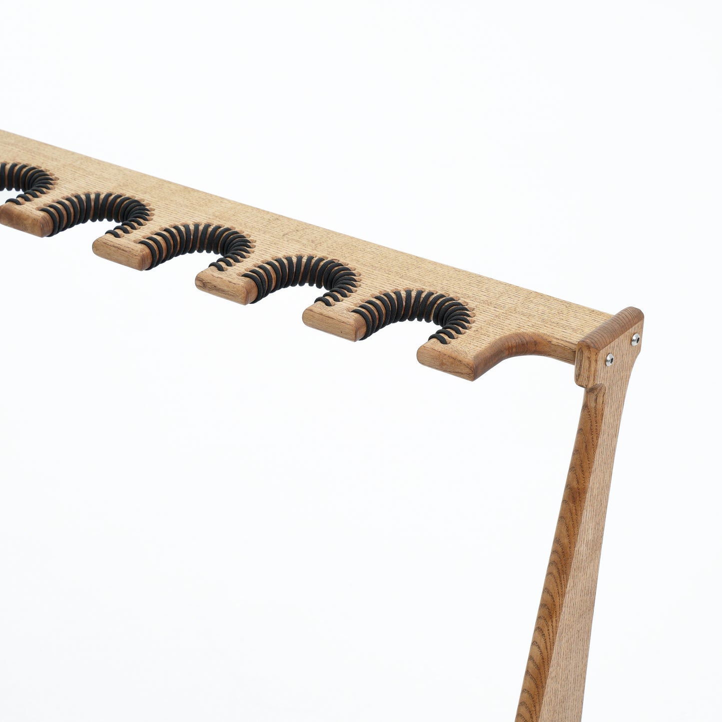 7 Guitar Stand  Walnut Stain