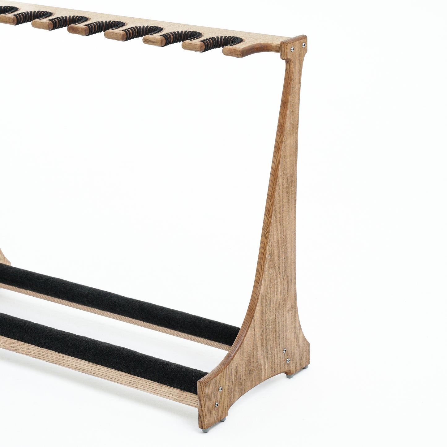 7 Guitar Stand  Walnut Stain