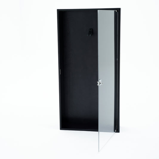Guitar Display Cabinet Black