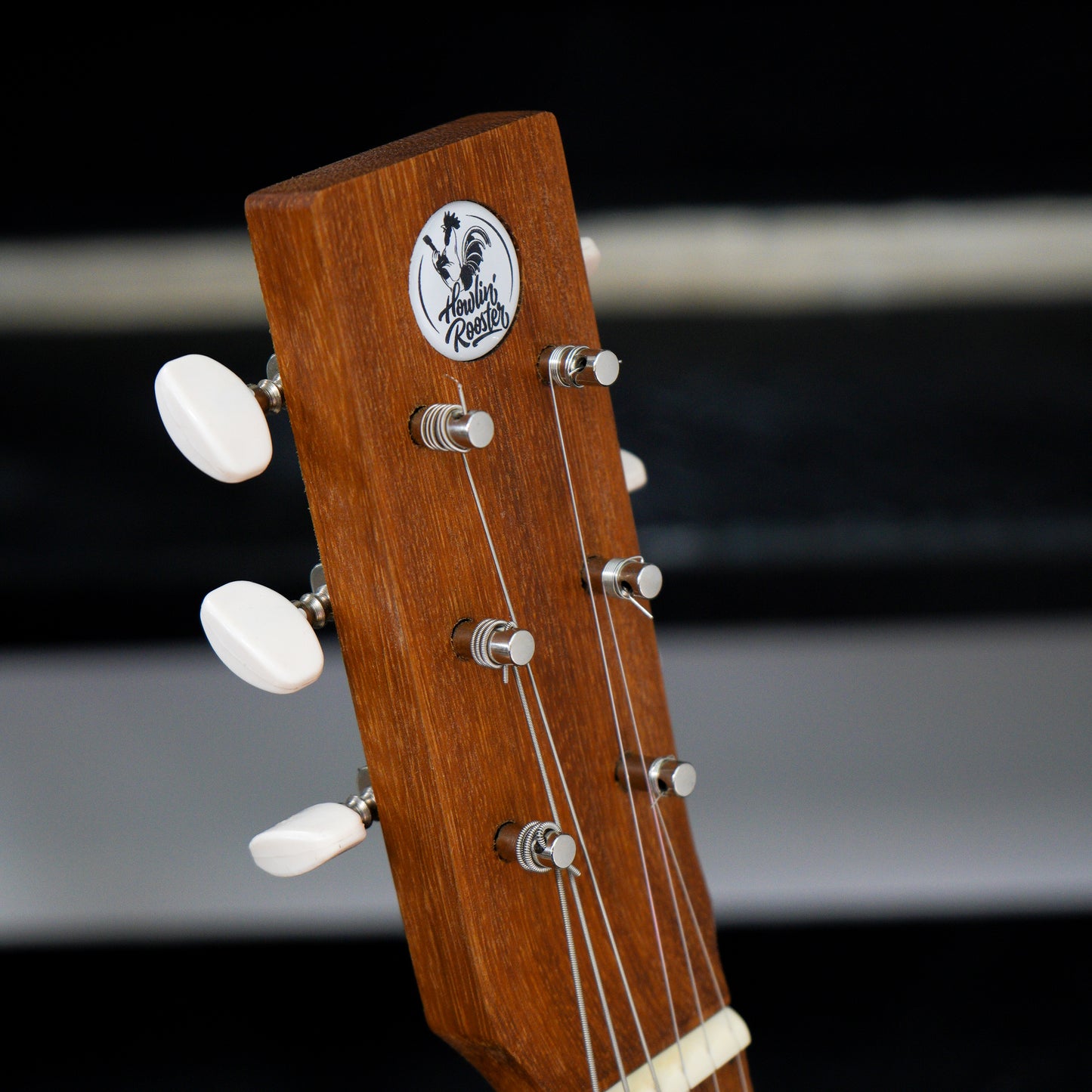 6 String Cigar Box Guitar in Red