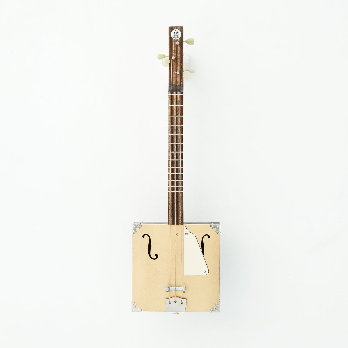 Cigar Box Guitar Model HRCBG3SE- Gold top