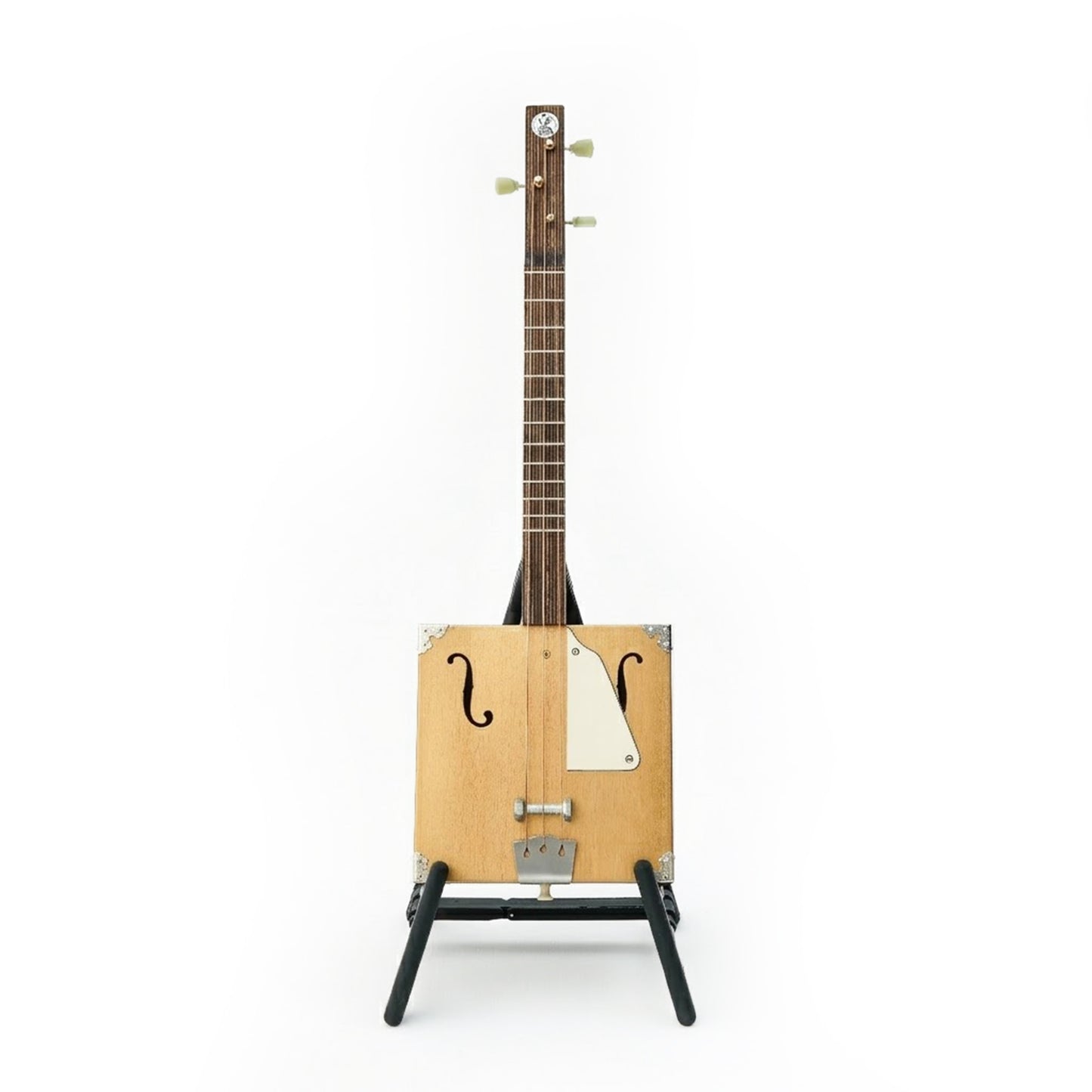 3 String Cigar Box Guitar- Gold top