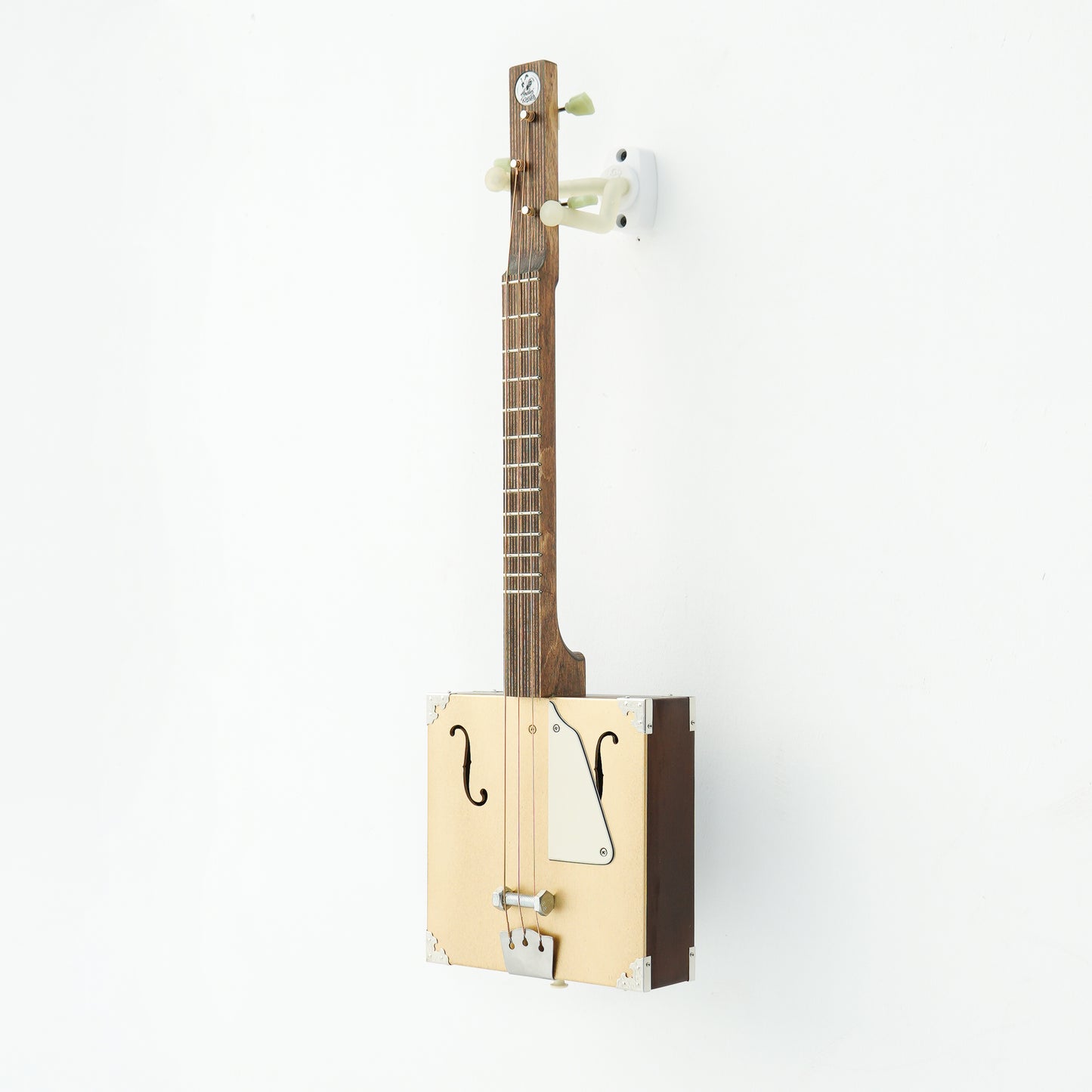 Cigar Box Guitar Model HRCBG3SE- Gold top